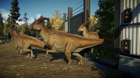 Jurassic World Dominion Parasaurolophus At Jurassic World Evolution 2 Nexus Mods And Community