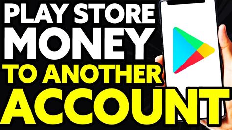 How To Transfer Google Play Store Money To Another Account EASY