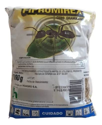 Insecticida Hormiguicida Fipromirex Cebo Granulado X 500gr En Venta En