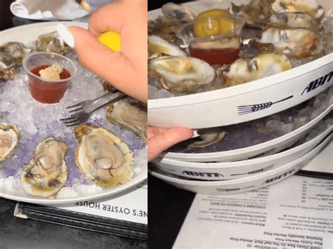 Woman Left To Pay Bill After Date Ditches Her For Eating 48 Oysters Viral Video Viral News