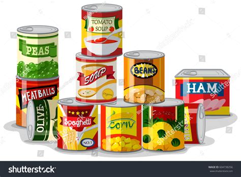 690969 Canned Food Images Stock Photos And Vectors Shutterstock