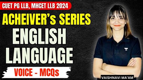 Cuet Pg Llb Mhcet Llb English Language Acheiver S Series