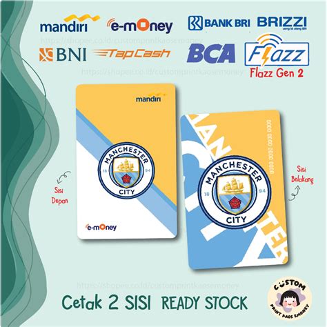 Jual KARTU E MONEY E TOLL CLUB BOLA MANCHESTER CITY FOOTBALL CLUB