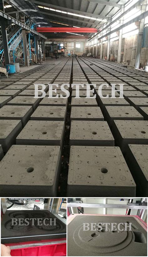 China Flaskless Automatic Iron Manhole Cover Molding Machine High