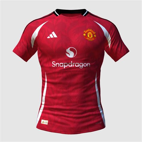 Manchester United Home Kit Snapdragon Concept Fifa Kit Creator