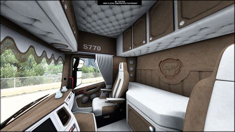 Interior Scania S/R Next Gen G&W ETS 2 #60 - TosteR007 Custom