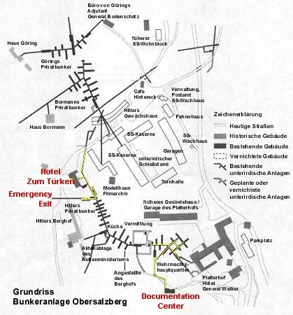 Hitlers Bunker Layout