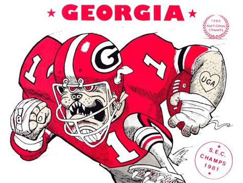 Georgia Football Cartoons