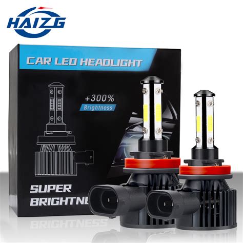 Haizg Wholesale H Auto Lamp Led Headlight Lm Car Light W K