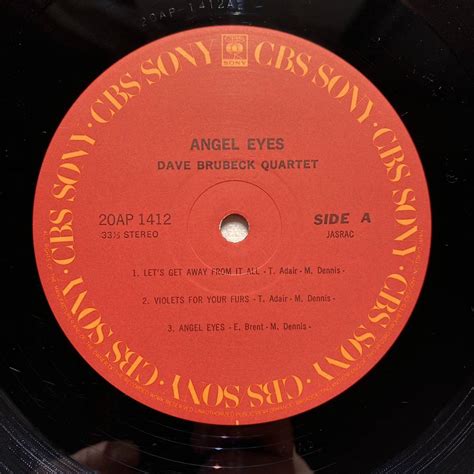 Dave Brubeck Quartet Angel Eyes Ap