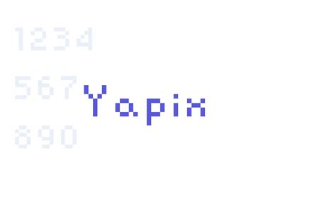 Yapix - Font Free Download