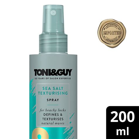 Toniandguy Sea Salt Texturizing Spray For Beach Locks And Natural Waves 200ml