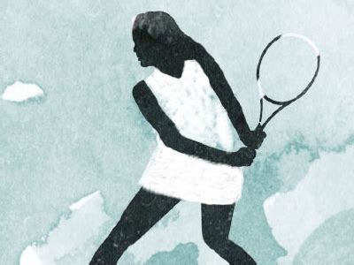 Flow Im Tennis Illustration By Zsuzsanna Ilijin On Dribbble