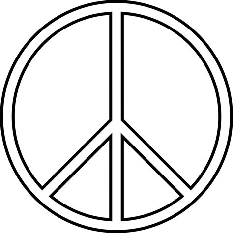 Peace Symbol Png Transparent Image Download Size 1000x1000px