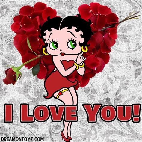 Betty Boop Love Greeting Betty Boop Art Betty Boop Betty Boop Pictures