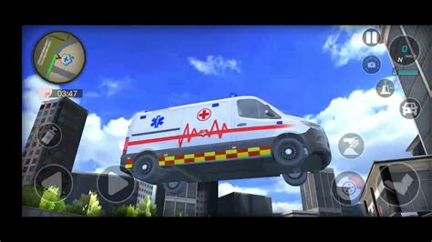 City Ambulance Drift Ambulance Driving Simulator Ambulance Car