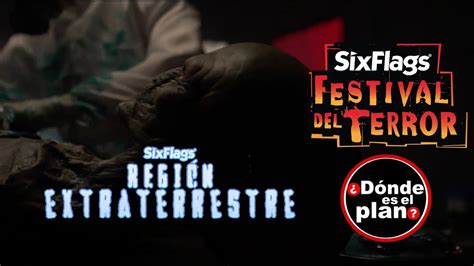 Festival del Terror Six Flags México 2023 Región Extraterrestre