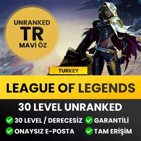 Pazar Yeri League Of Legends LoL Hesap Satış GameHesap