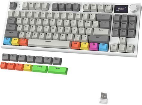 K86 Wireless Mechanical Gaming Keyboard Hot Swappable TKL RGB Backlit