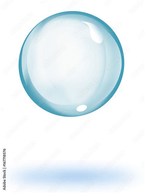 Bulle D Eau Illustration Stock Adobe Stock