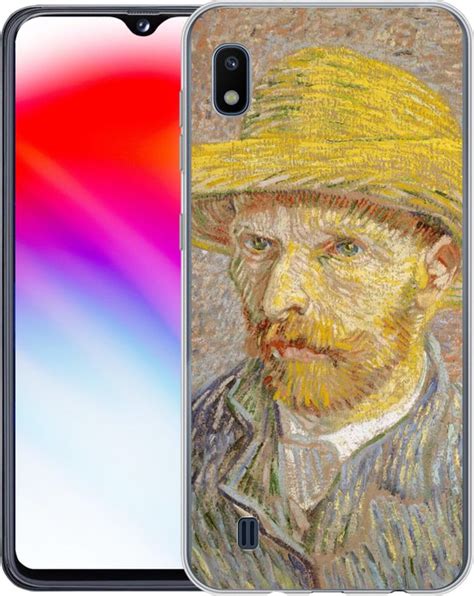 Samsung Galaxy A10 Hoesje Zelfportret Met Strohoed Vincent Van Gogh