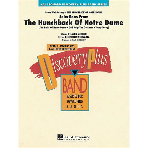 Hal Leonard Selections From The Hunchback Of Notre Dame Discovery