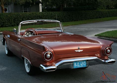 BEAUTIFULLY RESTORED 1957 Ford Thunderbird Convertible 1K MILES