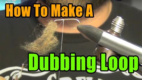 How To Use A Dubbing Loop Fly Tying Technique YouTube