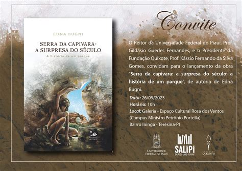 UFPI promove lançamento do livro Serra da Capivara A Surpresa do