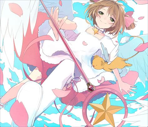 Cardcaptor Sakura Clamp Madhouse Kinomoto Sakura And Keroberos