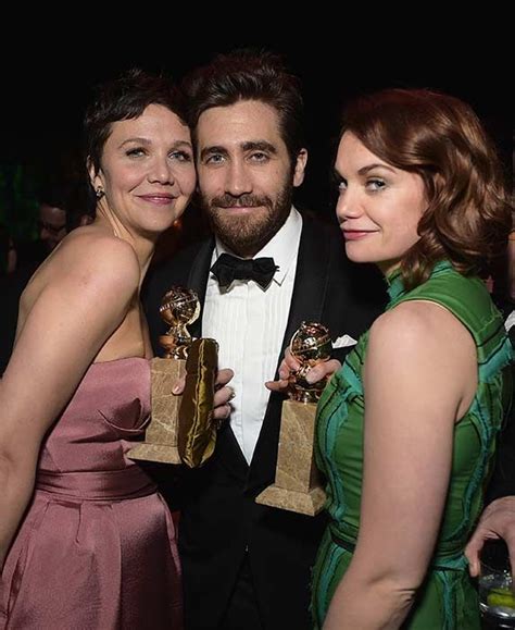 Jake Gyllenhaal and Ruth Wilson spotted kissing following Golden Globes ...