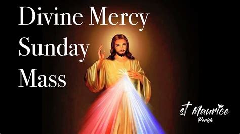 Divine Mercy Sunday Mass 2021 Youtube