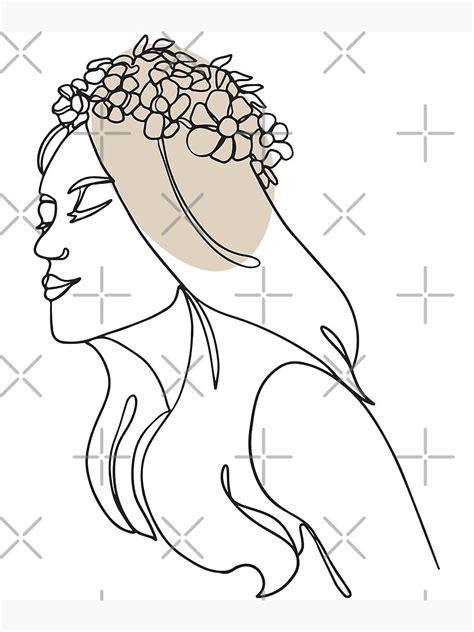 Copy Of Flower Head Women Art Woman With Plants On Head Flower Woman Woman With Flower