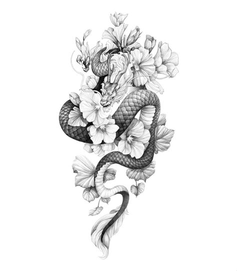 Dragon | Small dragon tattoos, Dragon tattoo, Black dragon tattoo