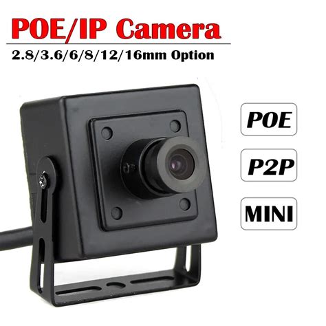 C Mara IP POE HD 1080P 2MP 4MP 5MP Minic Mara De Seguridad De Metal