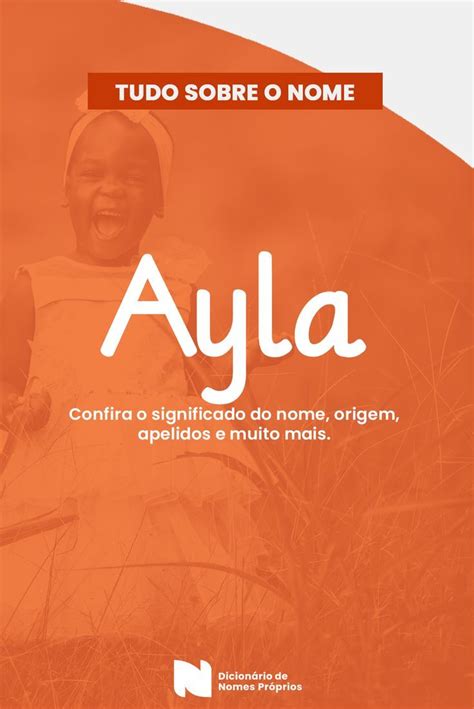 Tudo Sobre O Nome Ayla Significados Dos Nomes Significado Do Nome