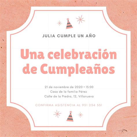 Arriba 139 images frases para invitaciones de cumpleaños Viaterra mx