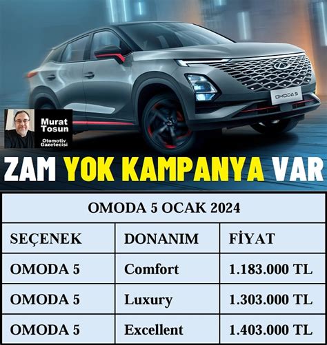 Omoda Fiyat Listesi Ocak Omoda Fiyat Listesi