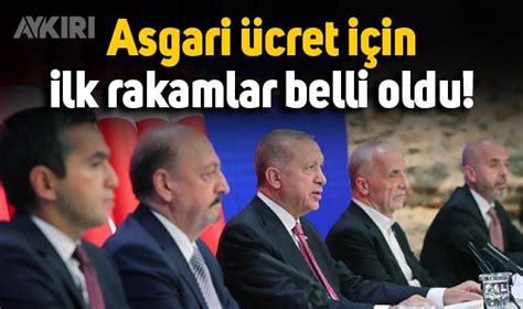 2023 asgari ücreti için ilk rakamlar belli oldu Ekonomi AYKIRI