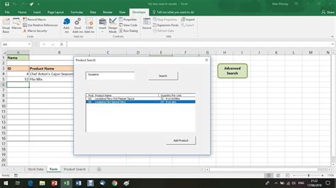 Display Search Results In A ListBox Excel VBA YouTube