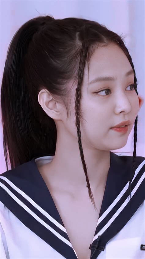 Pin By Chloeashlynn On Hair Jennie Hairstyle Blackpink Kim Hair