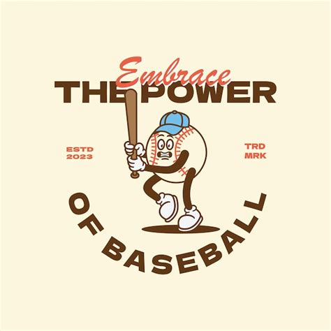 Premium Vector | Handdrawn vintage baseball branding logos