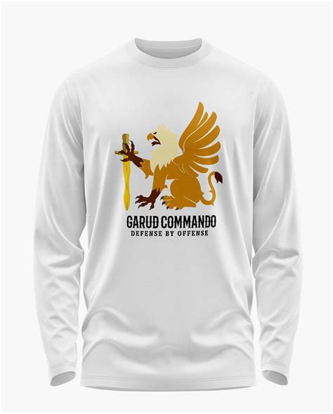 Garud Commando Full Sleeve T-Shirt exclusive at Aero Armour