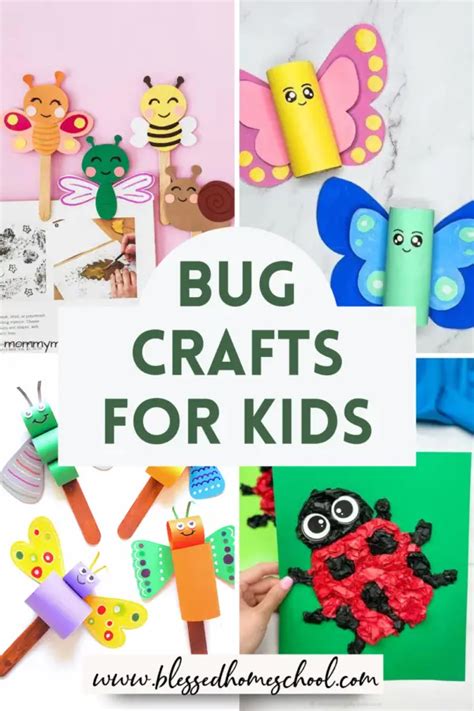 14 Easy Bug Crafts for Kids {Hands-on Spring Fun!}