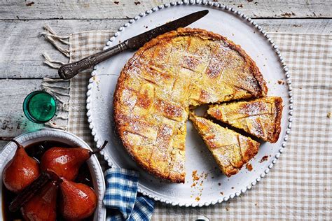 Pastiera Napoletana With Poached Pear Recipes Delicious Au