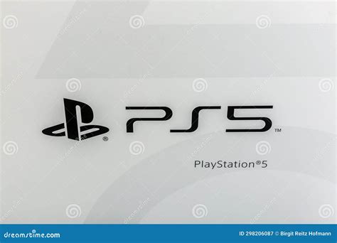 SONY Playstation 5 Logo editorial photography. Image of games - 298206087