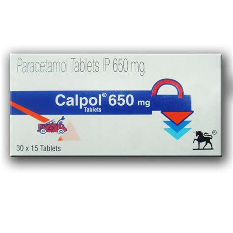 Calpol 650mg Tablet View Uses Side Effects Price And Substitutes One Bharat Pharmacy