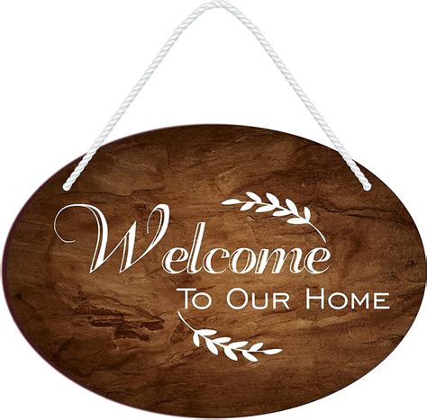 Brown Wooden Welcome Board For Home Board Size 12x18 Inch At Rs 150