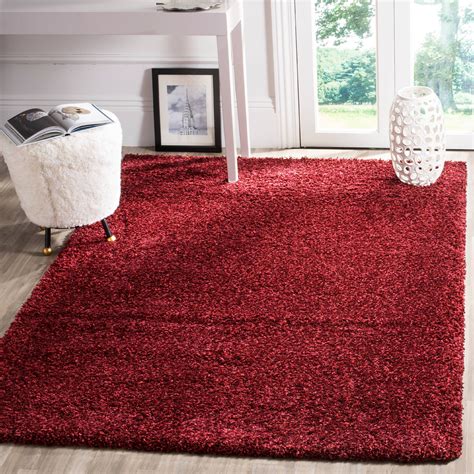 Safavieh California Solid Plush Shag Area Rug Or Runner Walmart