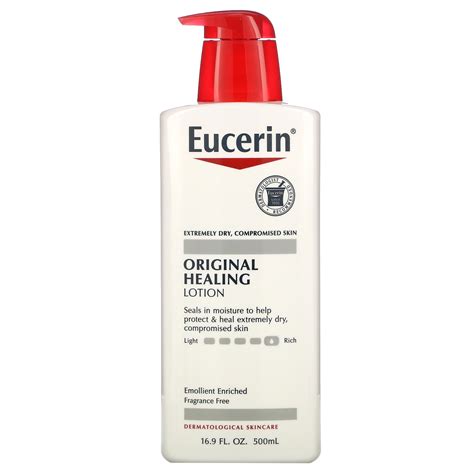 Eucerin Original Healing Lotion 16 9 Fl Oz 500 Ml IHerb